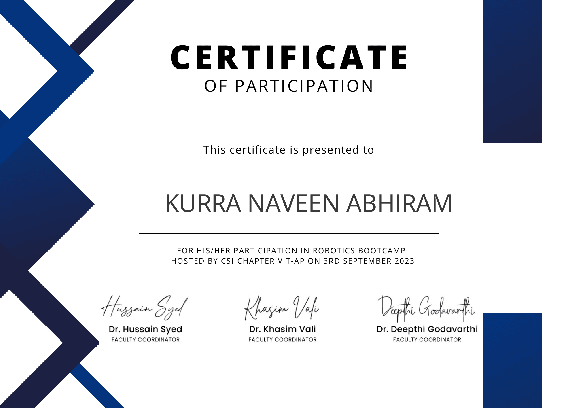 Robotics Bootcamp