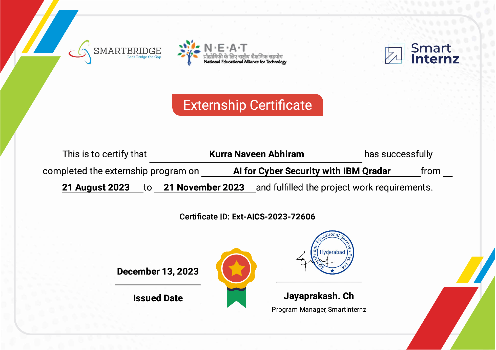 AI for Cyber Security with IBM Qradar